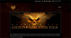 Desktop Screenshot of kcghostsandgangsterstour.com